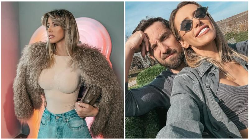 Colaj cu Gabriela Prisăcariu și Dani Oțil în ipostaze diferite