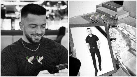 Imagini sfâșietoare de la înmormântarea lui Andrei Perneș.Cine sunt foștii concurenți de la Mireasa care îl conduc pe ultimul drum