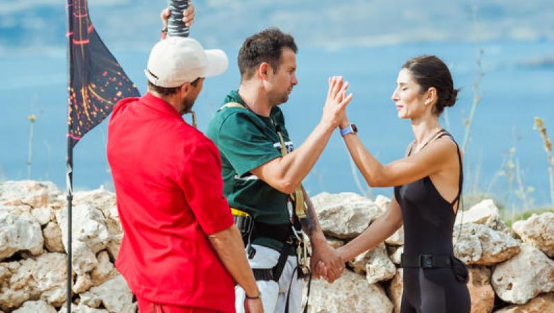 Power Couple România sezon 2, 24 februarie 2025. Un cuplu a renunțat la proba „Bărbatul meu e praștie”. Cine a câștigat avantajul