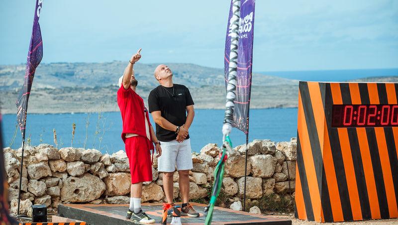 Power Couple România sezon 2, 24 februarie 2025. Un cuplu a renunțat la proba „Bărbatul meu e praștie”. Cine a câștigat avantajul