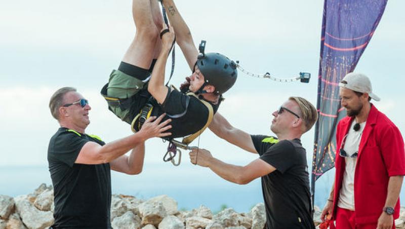 Power Couple România sezon 2, 24 februarie 2025. Un cuplu a renunțat la proba „Bărbatul meu e praștie”. Cine a câștigat avantajul