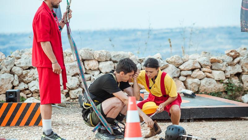 Power Couple România sezon 2, 24 februarie 2025. Un cuplu a renunțat la proba „Bărbatul meu e praștie”. Cine a câștigat avantajul