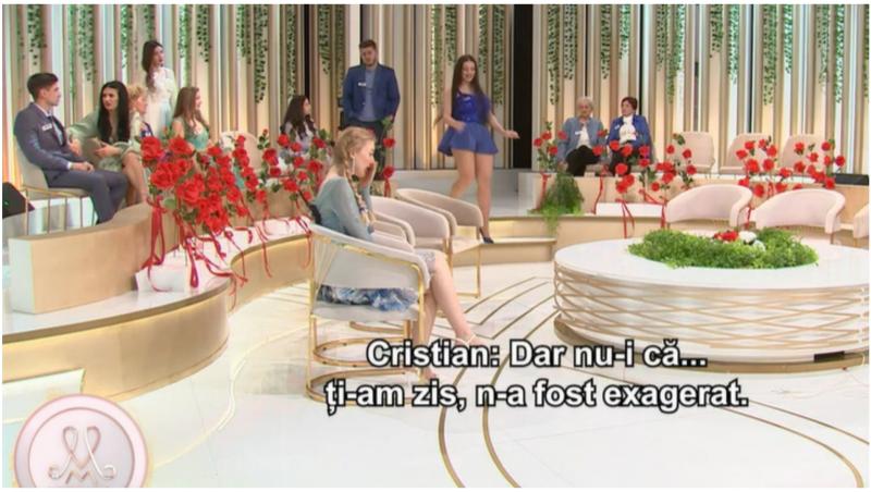 Mireasa sezonul 11, 24 februarie 2025. Cristian, deranjat de interacțiunea dintre Maria și șofer. Cei doi au vorbit codat
