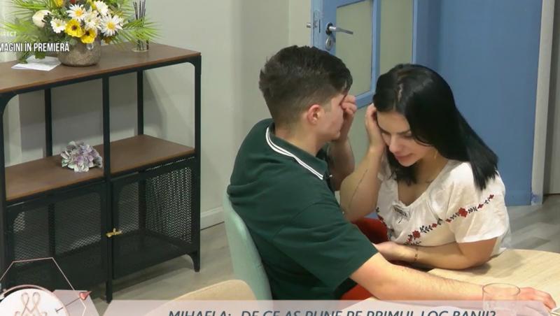 Mireasa, sezon 11. Mihaela a vrut să știe ce salariu avea Ștefan. Cum a reacționat tânăra când a aflat câți bani câștigă iubitul