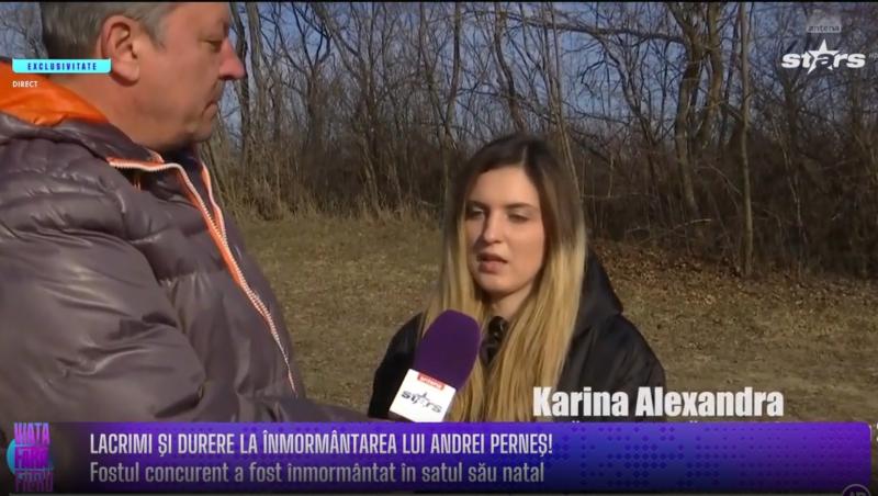Nora, Alina și Valentin, ultim omagiu pentru Andrei Perneș. Foștii concurenți și-au găsit cu greu cuvintele | VIDEO