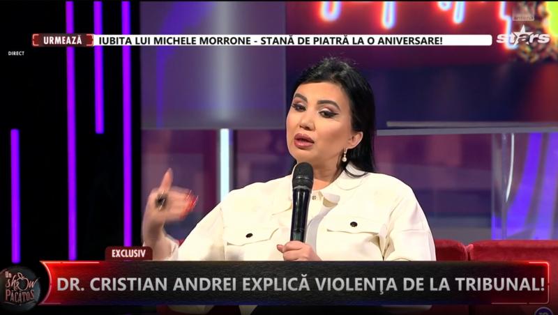 Adriana Bahmuțeanu a fost împinsă de băiatul ei la tribunal. Pe cine dă vină mama băieților lui Silviu Prigoană | VIDEO