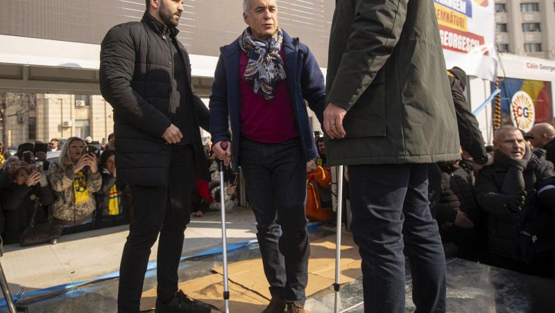 Călin Georgescu a fost ridicat de poliție în trafic. Candidatul independent urma să își depună din nou candidatura la Președinție