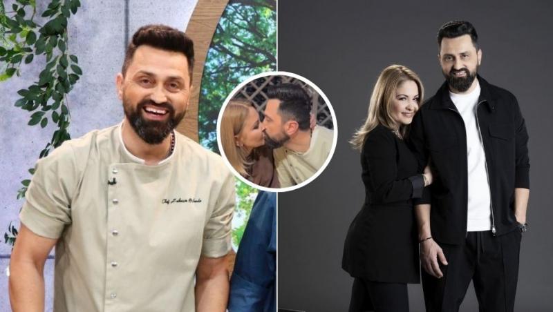 colaj chef orlando zaharia, chef orlando zaharia și mădălina zaharia