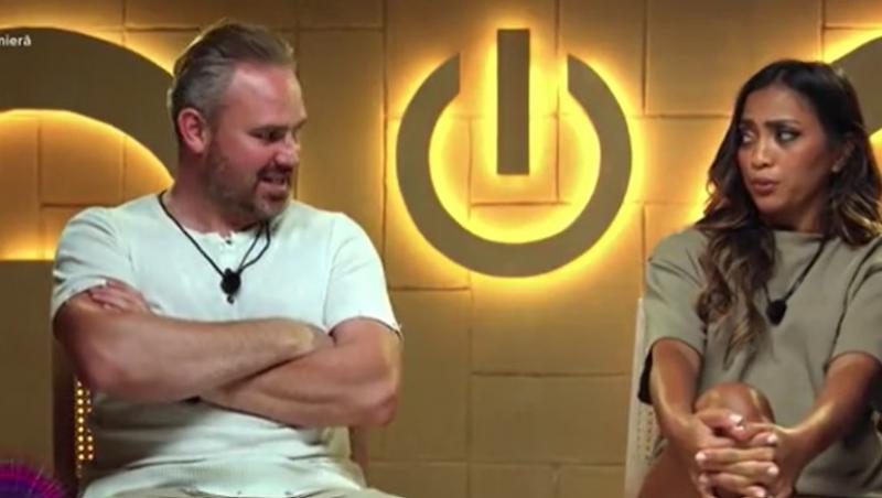 Bella Santiago și Nicu Grigore la testimonial Power Couple