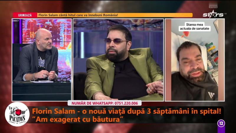 Florin Salam, confesiuni dureroase despre perioada petrecută în spital: „Oamenii nu credeau că am probleme”