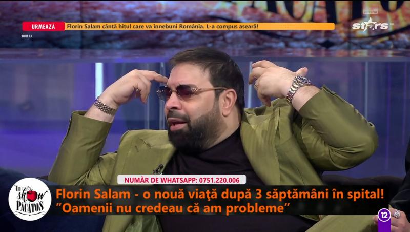 Florin Salam, confesiuni dureroase despre perioada petrecută în spital: „Oamenii nu credeau că am probleme”