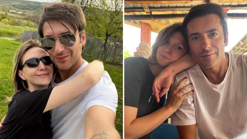 Cum arată casa pe care Adela Popescu și Radu Vâlcan au construit-o la Șușani. Imagini din locuința care prinde contur