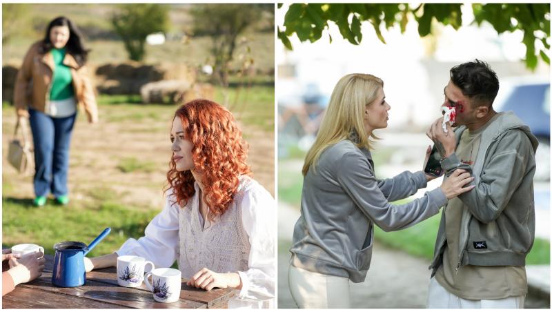 Colaj cu actorii din serialul „Iubire cu parfum de lavandă” sezon 2