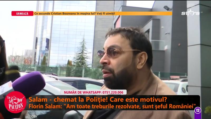 Florin Salam a ajuns din nou la poliție! Pentru ce a fost acuzat și cum comentează situația | VIDEO