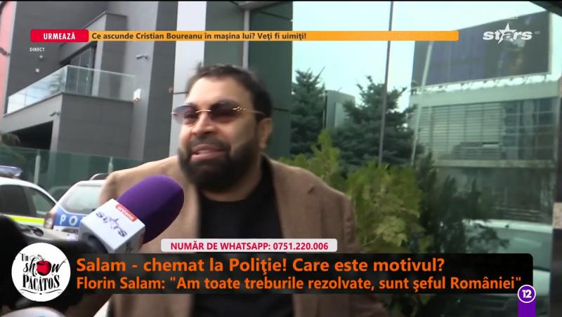 Florin Salam a ajuns din nou la poliție! Pentru ce a fost acuzat și cum comentează situația | VIDEO