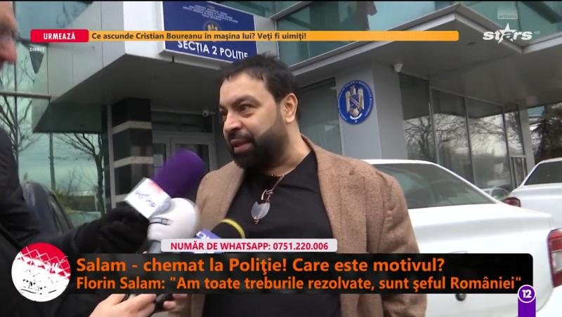Florin Salam a ajuns din nou la poliție! Pentru ce a fost acuzat și cum comentează situația | VIDEO