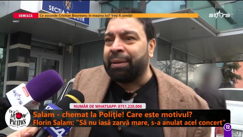 Florin Salam a ajuns din nou la poliție! Pentru ce a fost acuzat și cum comentează situația | VIDEO