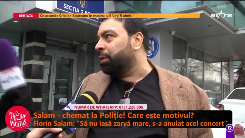 Florin Salam a ajuns din nou la poliție! Pentru ce a fost acuzat și cum comentează situația | VIDEO