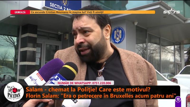 Florin Salam a ajuns din nou la poliție! Pentru ce a fost acuzat și cum comentează situația | VIDEO