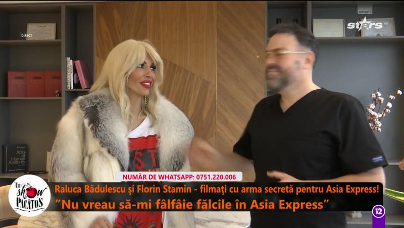 Raluca Bădulescu s-a lăsat pe mâna medicului estetician înainte de Asia Express: „Nu vreau să-mi fâlfâie fălcile”