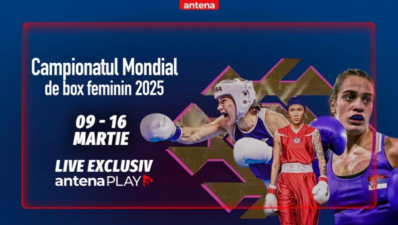 Afiș Campionatul Mondial de box feminin 2025