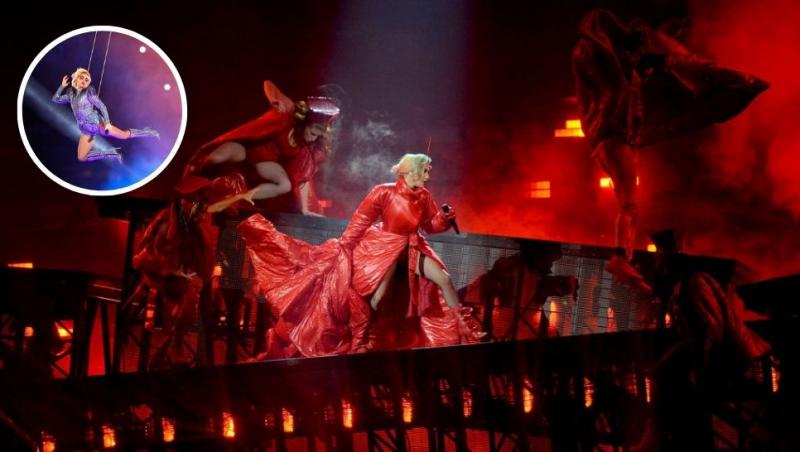 colaj lady gaga pe sccenă