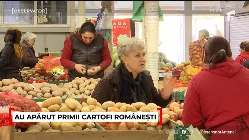 Cât costă un kilogram de cartofi noi românești la începutul primăverii. Românii scot bani frumoși din portofele