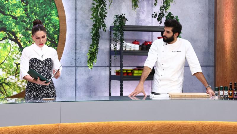 Chef Richard a câștigat amuleta, la Chefi la cuțite. Diseară, soția și fiul lui Chef Orlando Zaharia îi pregătesc surpriza vieții