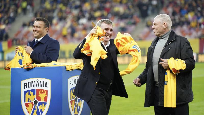 Gheorghe Hagi a fost decorat cu Ordinul Naţional „Steaua României
