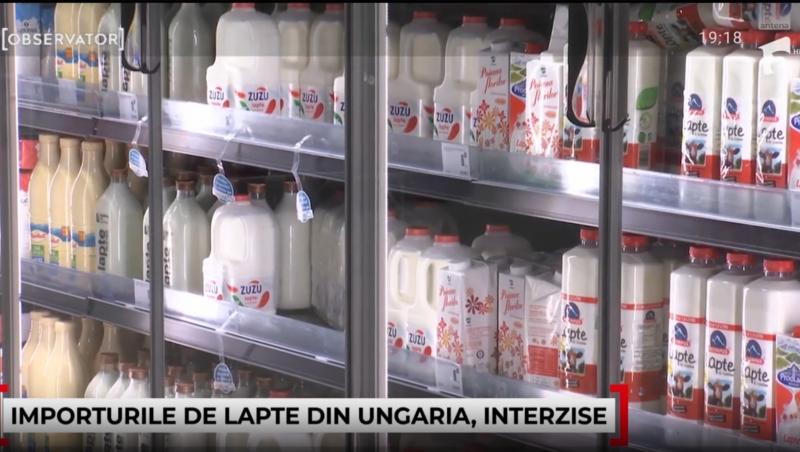 Laptele și carnea din Ungaria, interzise în România din motive sanitare. Ce e febra aftoasă și de ce vor exista creșteri de preț