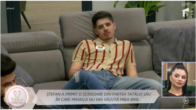 Mireasa sezonul 11, 12 martie 2025. Tatăl lui Ștefan i-a trimis fiului o nouă scrisoare dură despre Mihaela: „Practic a jignit-o”