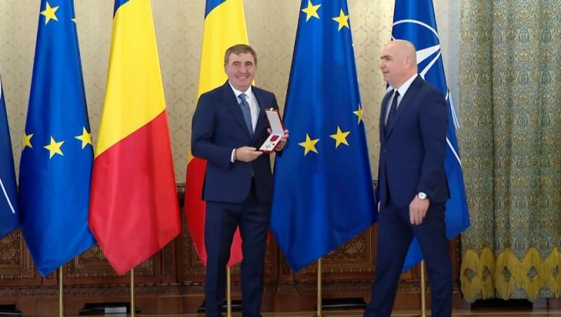 Cum a impresionat Marilena Hagi la decorarea lui Gică Hagi cu Ordinul Naţional „Steaua României”. Ținuta ei a fost de senzație