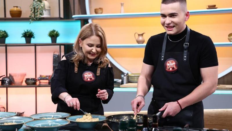 Mădălina și Andreas Zaharia, soția și fiul lui chef Orlando Zaharia, apariție rară la televizor. Ce reacție a avut juratul