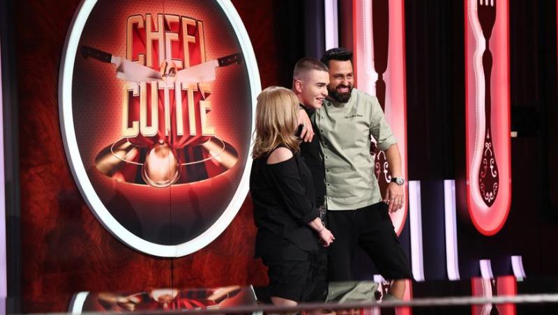 Mădălina și Andreas Zaharia, soția și fiul lui chef Orlando Zaharia, apariție rară la televizor. Ce reacție a avut juratul