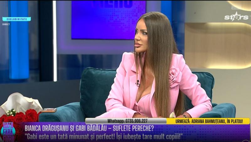 Bianca Drăgușanu, din nou mămică? Vedeta îl consideră pe Gabi Bădălău tatăl perfect și a mărturisit că mai vrea un copil