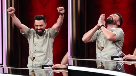Chef Orlando Zaharia a câștigat aseară una dintre cele mai puternice amulete la Chefi la cuțite