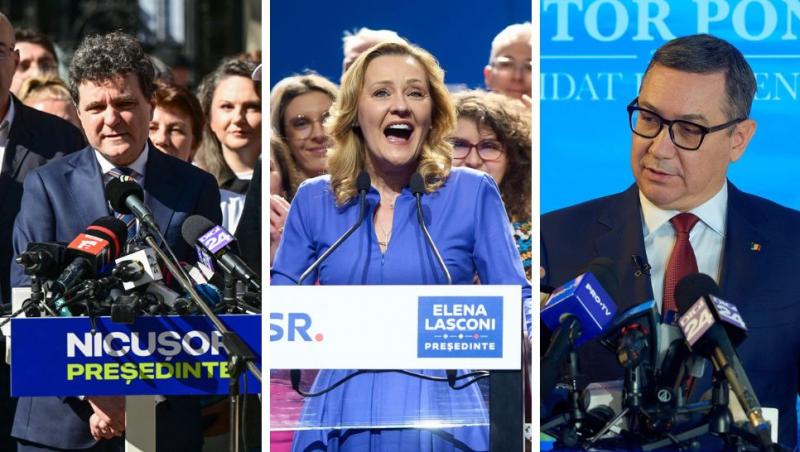 colaj cu nicusor dan, elena lasconi, victor ponta