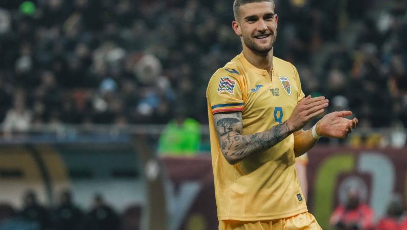 Daniel Bîrligea, scos din lotul României pentru meciul cu Bosnia! Mircea Lucescu nu a renunțat doar la el pentru partida de azi