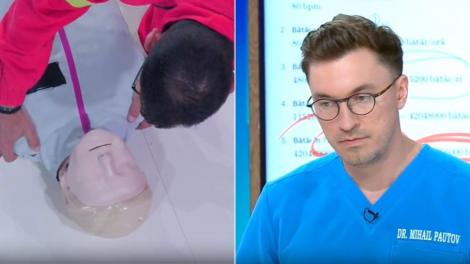 MediCOOL, sezon 8, 22 martie. Medicul Mihail Pautov și specialiștii DSU arată care sunt pașii corecți în acordarea primului ajutor