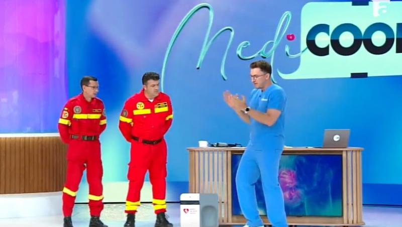 MediCOOL, sezon 8, 22 martie. Medicul Mihail Pautov și specialiștii DSU arată care sunt pașii corecți în acordarea primului ajutor