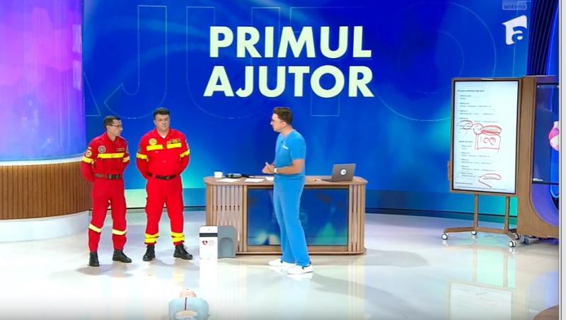 MediCOOL, sezon 8, 22 martie. Medicul Mihail Pautov și specialiștii DSU arată care sunt pașii corecți în acordarea primului ajutor