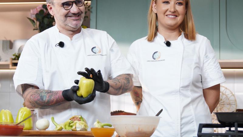 Hello Chef sezon 9, 22 martie 2025. Rețeta Roxanei Blenche pentru Pomana Porcului cu mămăliguță. Ce verdict a dat Minodora