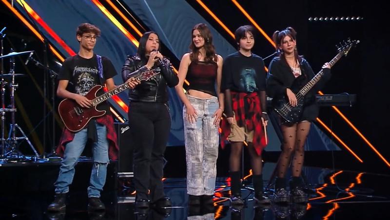 Trupa Octagroove, una dintre surprizele de la X Factor! Ce au cântat tinerii cu vârste între 15 și 18 ani și ce verdict au primit