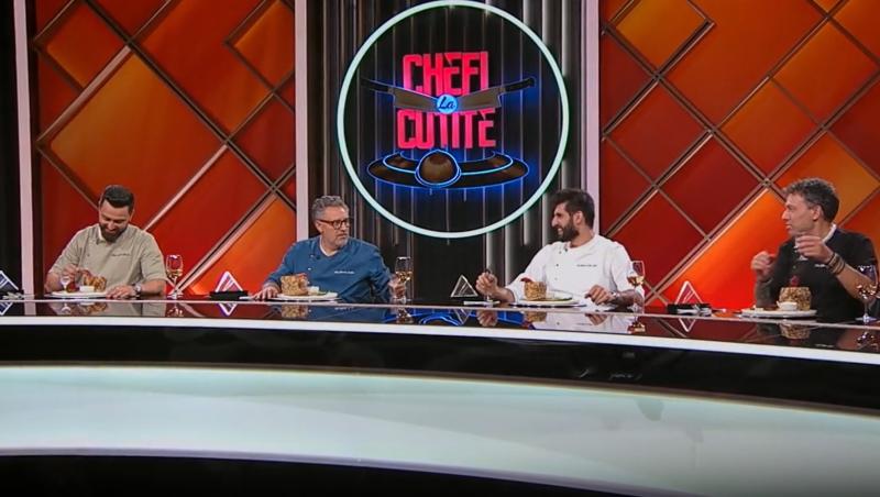 Jurații Chefi la cuțite, uimiți când au văzut ce plating neobișnuit a folosit Vadim Broslav pentru borșul roșu de sfeclă