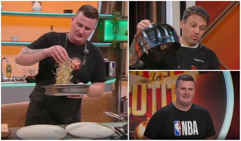 Jurații Chefi la cuțite, uimiți când au văzut ce plating neobișnuit a folosit Vadim Broslav pentru borșul roșu de sfeclă