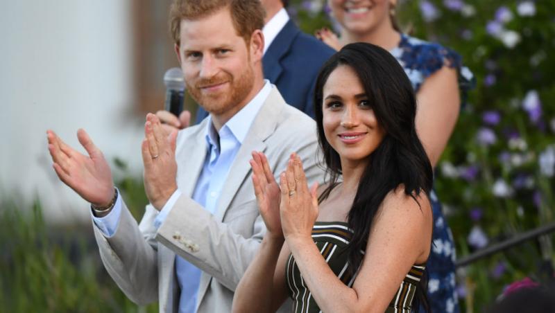 Poza cu părul roșcat al copiilor lui Meghan Markle. Micuții seamănă cu tatăl lor