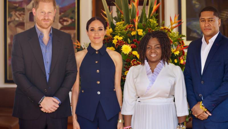 Poza cu părul roșcat al copiilor lui Meghan Markle. Micuții seamănă cu tatăl lor