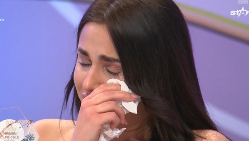 Mireasa, sezon 11. Amalia a plâns în direct la Capricii: „Nu pot să vorbesc!”. Ce s-a întâmplat apoi