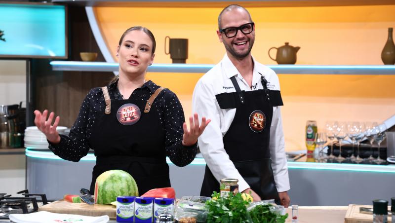 Diana Mureșan, fosta sportivă de performanță, i-a cucerit pe jurații Chefi la cuțite cu un preparat neașteptat. Ce le-a gătit