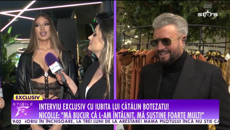 Primele declarații ale iubitei lui Cătălin Botezatu. Ce a putut să spună Nicolle despre relația lor | VIDEO